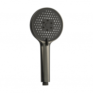 Лейка для душа GFMARK 6077 массажная, графит, 4 режима