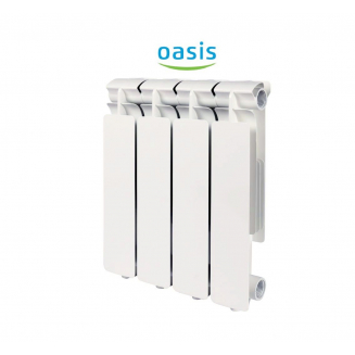 Радиатор алюминиевый OASIS 350/80  4 секции