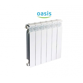 Радиатор алюминиевый OASIS 350/80  6 секций