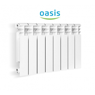 Радиатор алюминиевый OASIS 350/80  8 секций