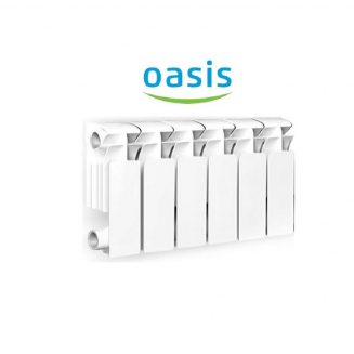 Радиатор алюминиевый OASIS 200/100  6 секций
