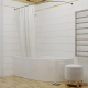 Акриловая ванна 1ACReal Мадрид Щ0000045646 R без опоры 170x95 см, угловая, асимметричная