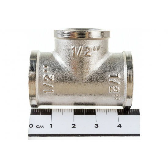 Тройник резьбовой VALTEC 1/2" x 1/2" x 1/2" вн.-вн.-вн. 15 мм VTr.130.N.0004