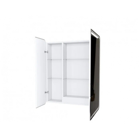 Зеркало-шкаф MIXLINE Виктория 70x80 правый, сенсорный выкл, LED подсветка