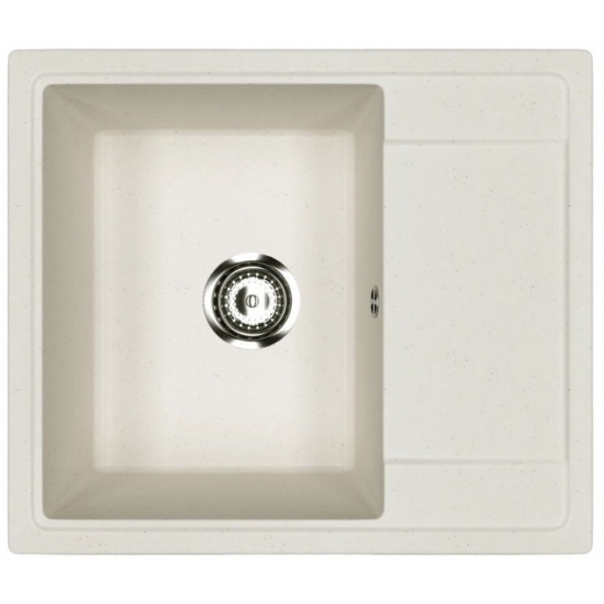Мойка для кухни MIXLINE Ультра ML-GMU05 575х495 мм, белый