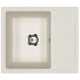 Мойка для кухни MIXLINE Ультра ML-GMU05 575х495 мм, белый