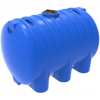 Ёмкость ЭкоПром HR8000 объем 8000 литров с дыхательным клапаном синяя