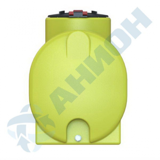 Ёмкость AНИОН МН750ФК3З объем 750 литров с поплавковым клапаном и сливом жёлтая