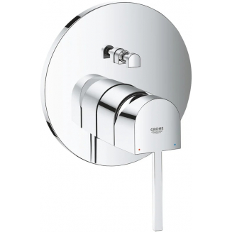 Встраиваемый смеситель для душа и ванны GROHE Plus 24060003, С ВНУТРЕННЕЙ ЧАСТЬЮ, хром