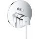 Встраиваемый смеситель для душа и ванны GROHE Plus 24060003, С ВНУТРЕННЕЙ ЧАСТЬЮ, хром