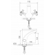 Смеситель для раковины MIXLINE Plus Classic ML30-04