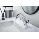 Смеситель для раковины DECOROOM DR51011-Black чёрный/хром