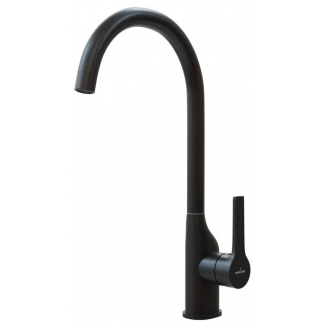 Смеситель для кухни MIXLINE Plus Round Black ML23-032, чёрный