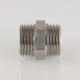 Ниппель резьбовой VALTEC 1/2" x 1/2" латунный 15 мм VTr.582.N.0004