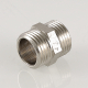 Ниппель резьбовой VALTEC 1/2" x 1/2" латунный 15 мм VTr.582.N.0004