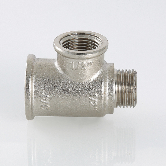 Тройник резьбовой VALTEC 3/4" х 1/2" х 1/2" вн.-вн.-нар. 20-15-15 мм VTr.134.RN.050404