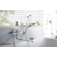 Смеситель для ванны GLAUF NUD6-A045 хром