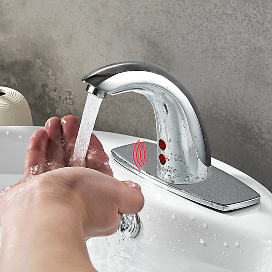 Смеситель для раковины LEDEME L1055-14 сенсорный бесконтактный 