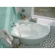 Акриловая ванна 1МАРКА  Diana L 160x100 см, без опоры угловая, асимметричная