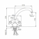 Смеситель для кухни FRAP F4293