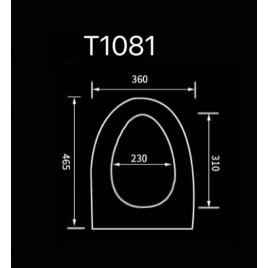 Сиденье для унитаза EVA GOLD T1081, T1011 с микролифтом, быстросъёмное