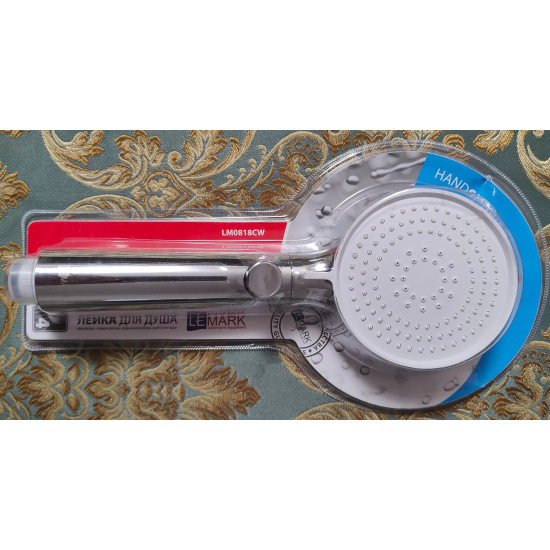 Лейка для душа LEMARK LM0818CW хром, белый 4 режима