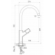 Смеситель для кухни MIXLINE Plus Primo ML27-032