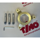Смеситель для ванны напольный TIMO Selene 2200/03Y-CR чёрный