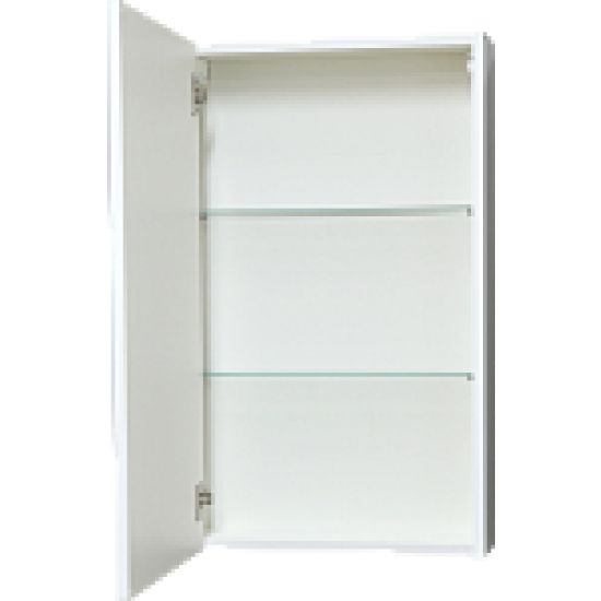 Зеркало-шкаф AURA 50А левое белый 