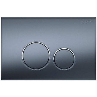 Кнопка для инсталляции AQUATEK PNS-0000014 (005C-1Q) оружейная сталь, пневматическая