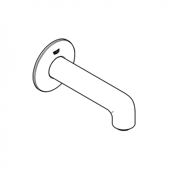 Излив GROHE BauClassic 13258000, для ванны, хром