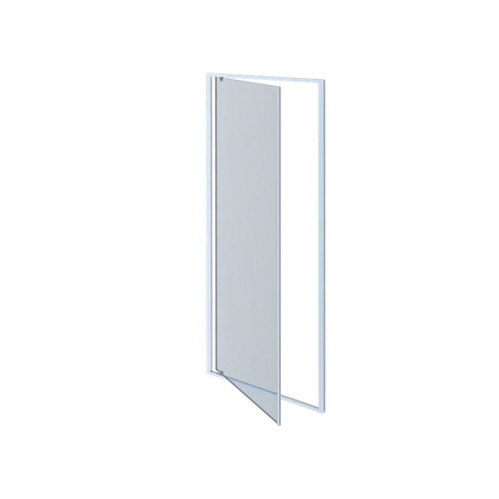 Душевая дверь в нишу АКВАТЕК AQ ARI PI 08020CH стекло прозрачное, профиль хром