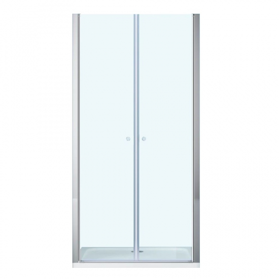 Душевая дверь в нишу BelBagno ETNA-B-2-120-C-Cr стекло прозрачное, профиль хром