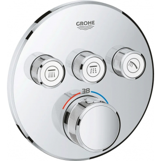 Термостатический смеситель встраиваемый GROHE Grohtherm SmartControl 29121000 для душа