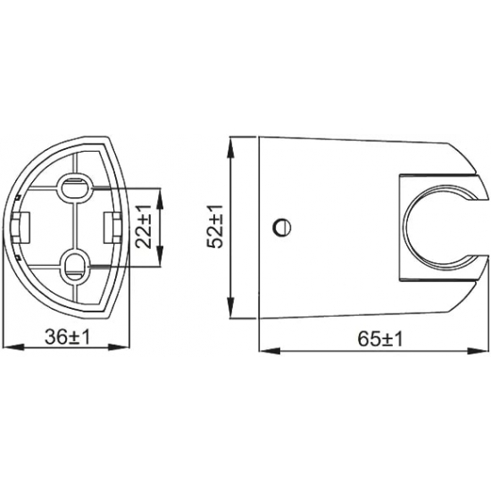 Держатель для душа IDDIS Optima Home 020CP00I53 хром