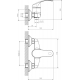 Смеситель для душа DECOROOM SO71055 хром