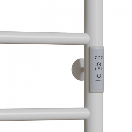 Полотенцесушитель электрический MIXLINE Vega 80x50 289 Вт, белый