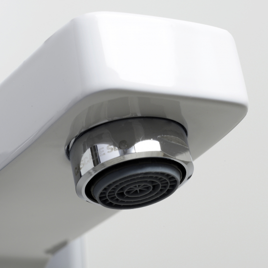 Смеситель для ванны WASSERKRAFT Aller 1061W белый, хром