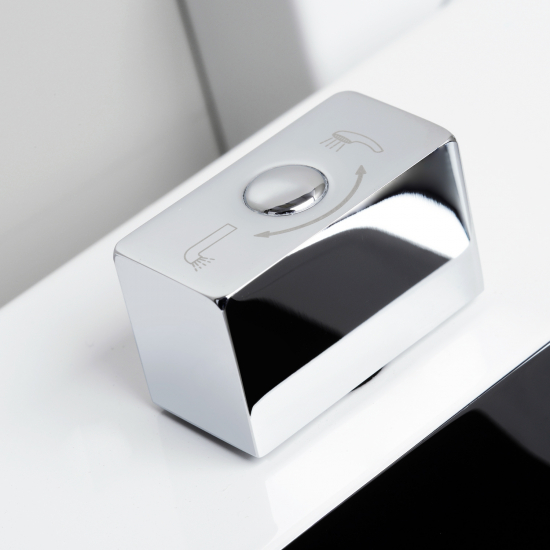 Смеситель для ванны WASSERKRAFT Aller 1061W белый, хром