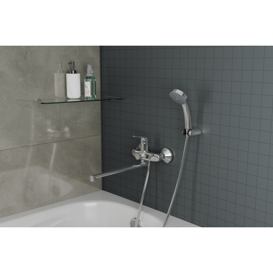 Смеситель для ванны RUSH Corsica CO4240-51 хром