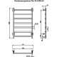 Полотенцесушитель электрический ТРУГОР Пэк 20 80x40