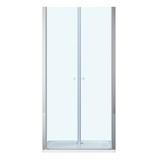Душевая дверь в нишу BelBagno ETNA-B-2-160-C-Cr стекло прозрачное, профиль хром