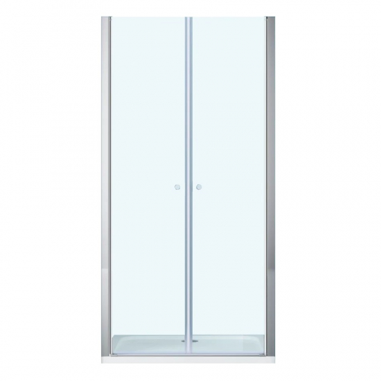 Душевая дверь в нишу BelBagno ETNA-B-2-160-C-Cr стекло прозрачное, профиль хром