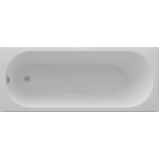 Акриловая ванна АКВАТЕК Оберон OBR170-0000026 170x70 см, с каркасом и фронтальным экраном слив слева