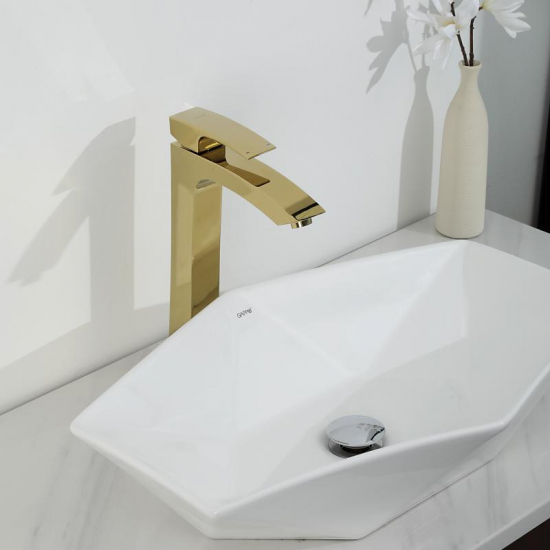 Смеситель для раковины GAPPO G07-3 G1007-32 золото