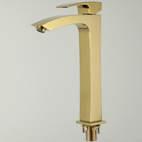 Смеситель для раковины GAPPO G07-3 G1007-32 золото