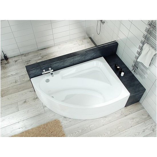 Акриловая ванна SANTEK Гоа R 150x100 см, угловая, с каркасом, асимметричная
