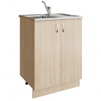 Тумба для мойки 80*43,5 ЛДСП венге светлое (дуб млечный)