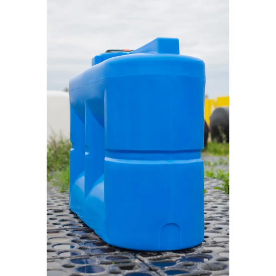 Ёмкость ЭкоПром S2000 объем 2000 литров с дыхательным клапаном синяя