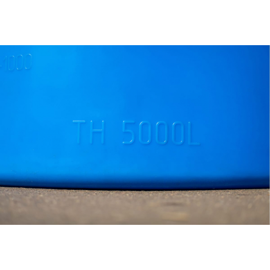 Ёмкость ЭкоПром TH5000 объем 5000 литров c дыхательным клапаном синяя